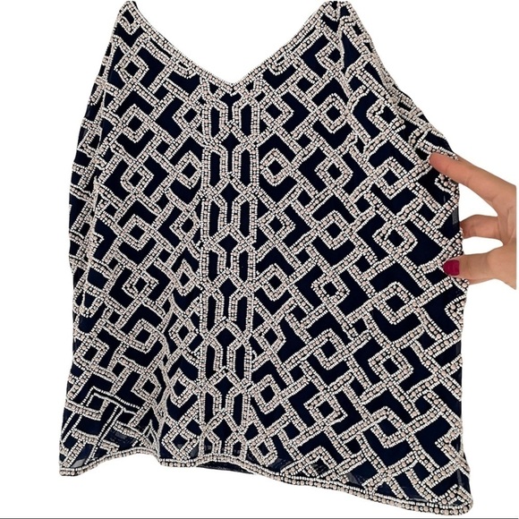 Parker Silk Beaded Tank Top / Cami - Picture 4 of 9